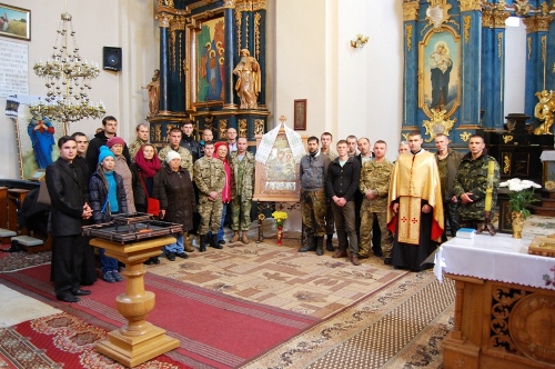 Участь у прощі до Підгорецької чудотворної ікони Богородиці взяли поранені бійці АТО.(ФОТО)